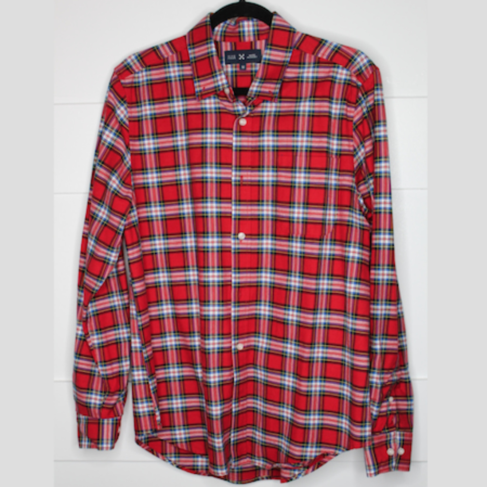 NWOT Five Four Plaid Button Down Shirt